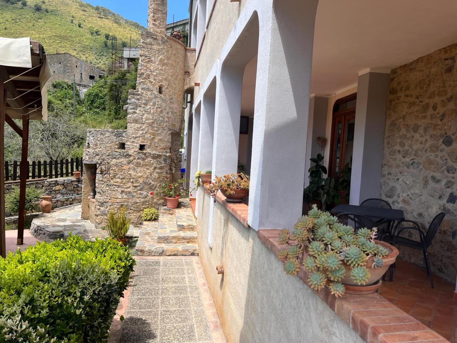 Country House B&B Antica Dimora Del Sole Camerota Exteriér fotografie